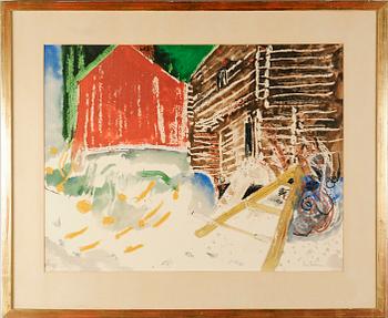 SVEN X:ET ERIXSON, blandteknik, sign.