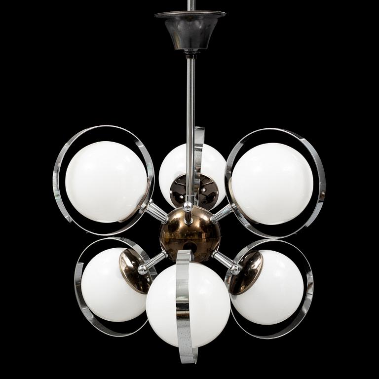 An Italian ceiling light, 1960's/70's.