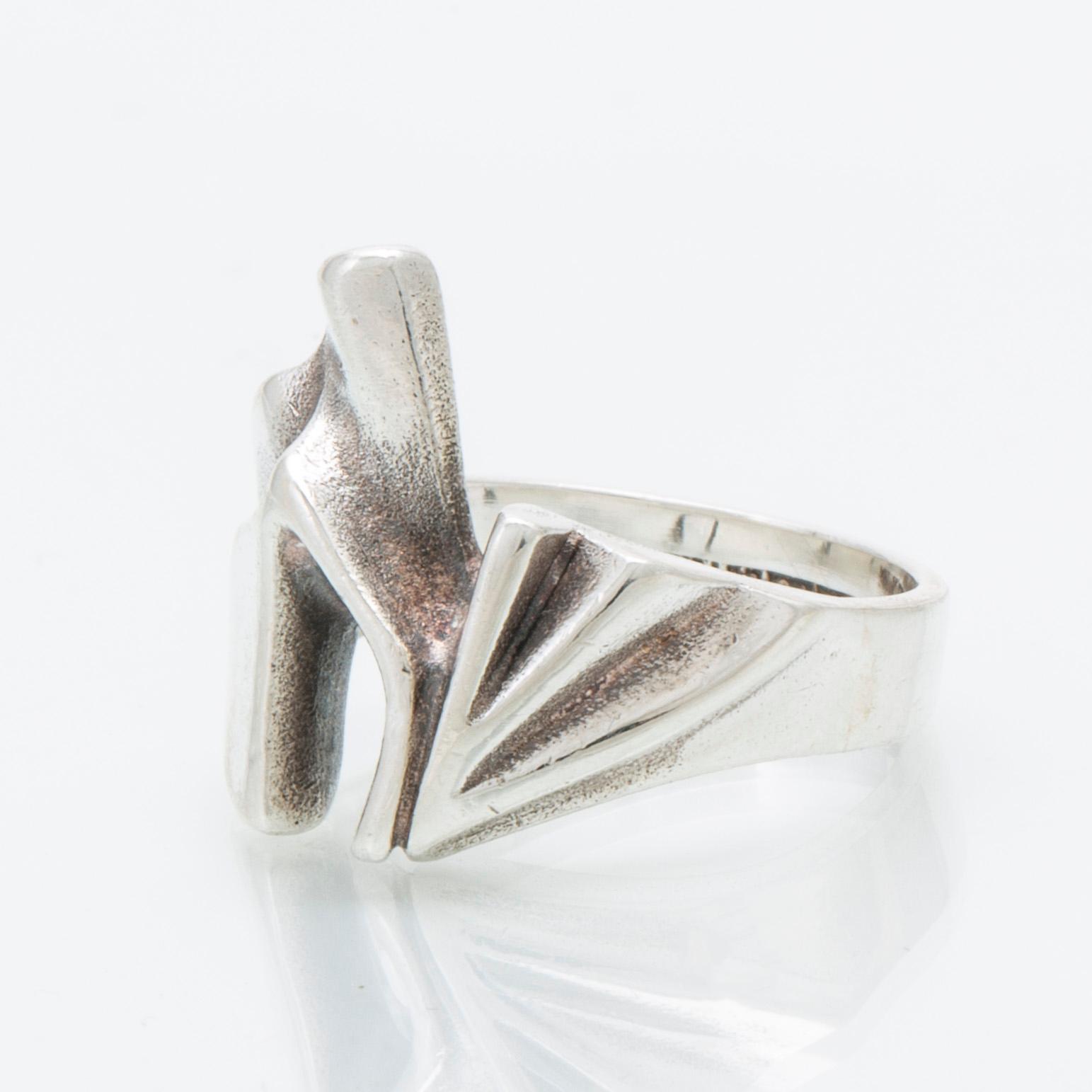Lapponia collier och ring sterling silver, Finland.