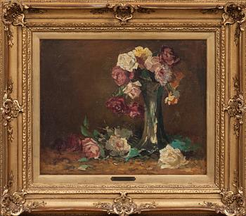 ANDRIES VERLEUR, olja på duk, signerad och daterad 1908.