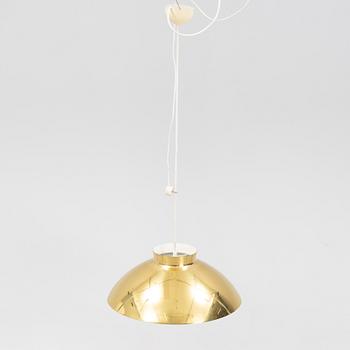 Lisa Johansson-Pape, a brass ceiling light from Stockmann Orno, Finland.