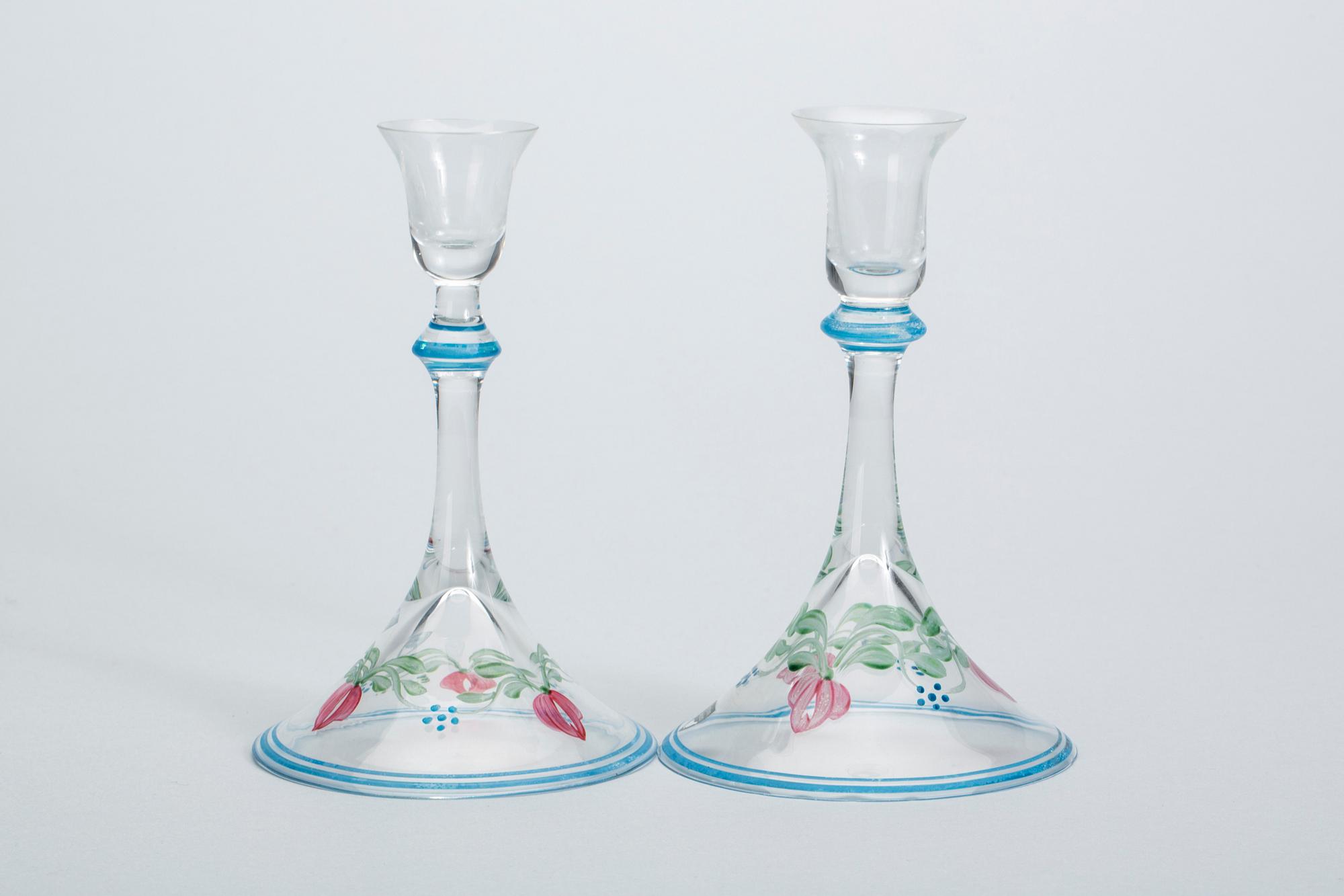 SERVISDELAR, 14 st, glas, Orrefos "Maja", Eva Englund.