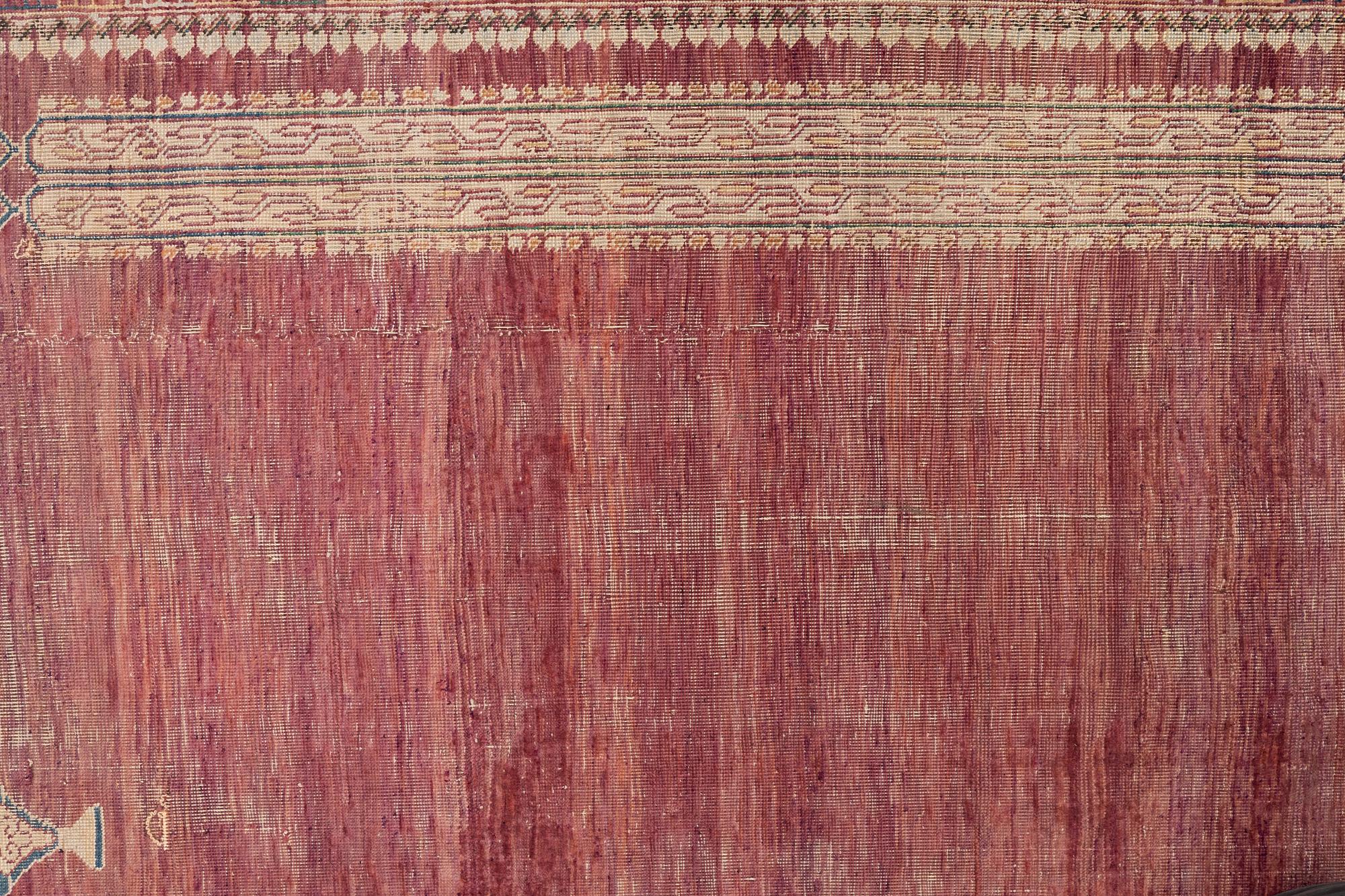 Matta antik silke Täbris, ca 171 x 118,5 cm.