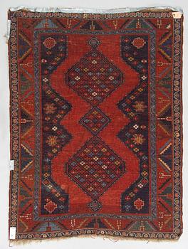 A kazak carpet, South Caucasus ca. 208 x 159 cm.
