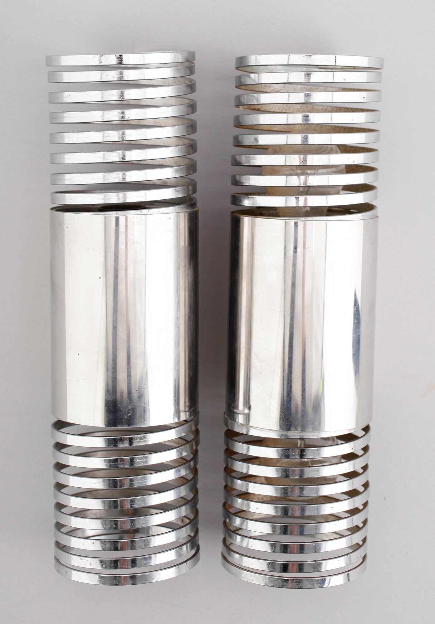 VÄGGLAMPOR, 1 par, 1900-talets mitt.