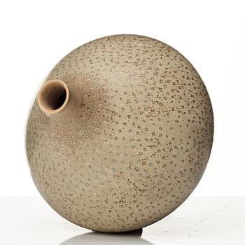 Stig Lindberg, a set of five stoneware vases. Gustavsberg studio, Sweden 1953-56.