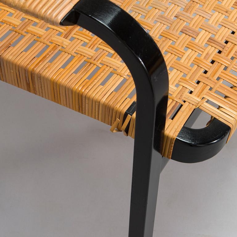 Alvar Aalto, nojatuoleja, 4 kpl, malli 45, Artek 1970-luku.