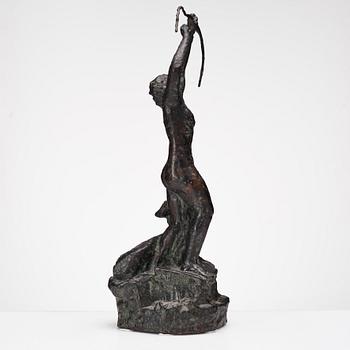 CARL FRISENDAHL, bronze sculpture, signed C. Frisendahl.