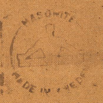 ROLF HANSON, olja på pannå, signerad och daterad a tergo Rolf Hanson -85.