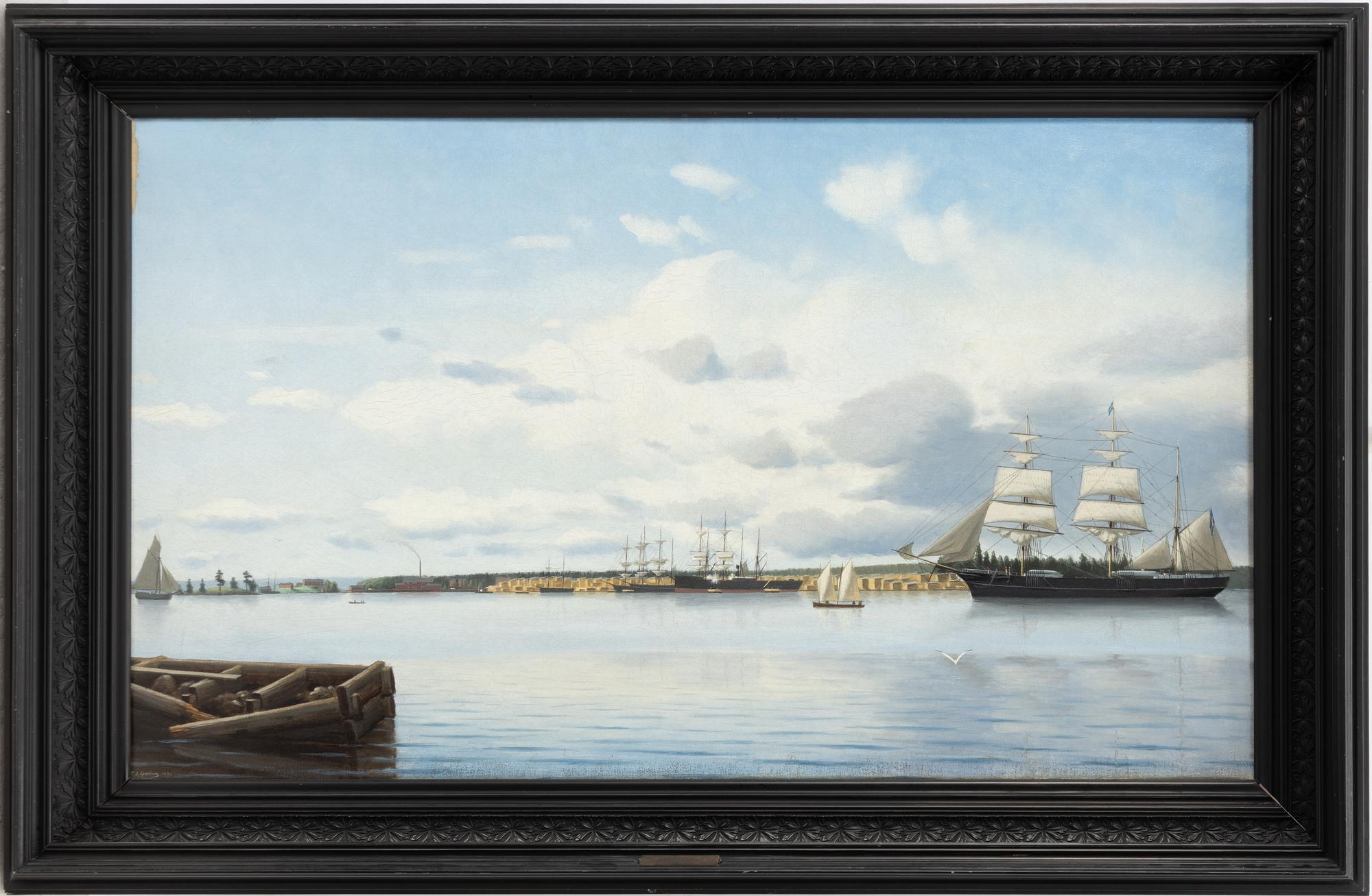 Carl Johan Granberg, Korsnäs sawmill, Dalarna.