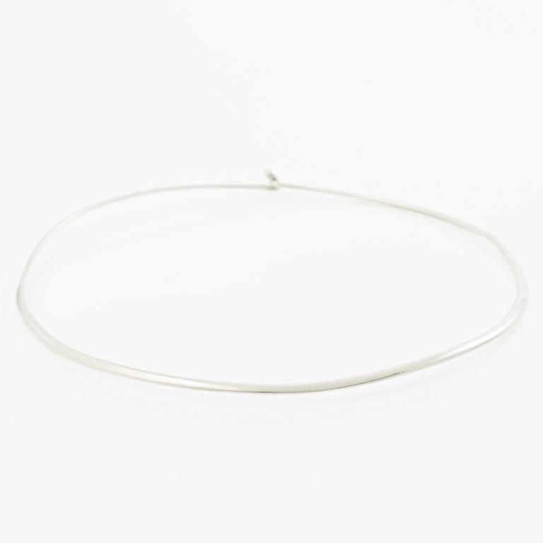 Vivianna Torun Bülow-Hübe, halsring, sterlingsilver.