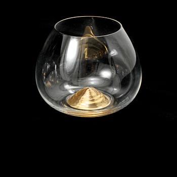 KONJAKSGLAS, 6 st, glas, Ingegerd Råman, Skruf, omkring år 2000.