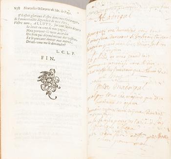 Amitiez, Amours et Amourettes.
Le Pays, René
Published by Abraham Wolfgang, Amsterdam, 1668.