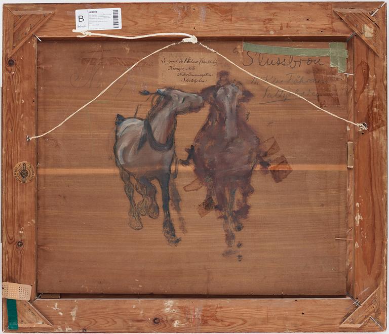 Nils Kreuger, "Le pont de l'Ecluse".