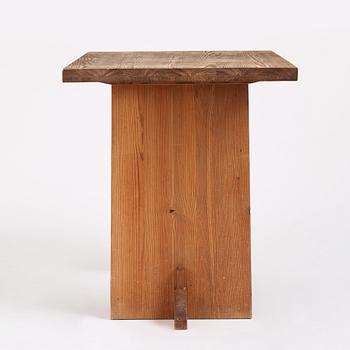 Axel Einar Hjorth, a rare sized pine 'Lovö' console table, Nordiska Kompaniet, Sweden 1930s.