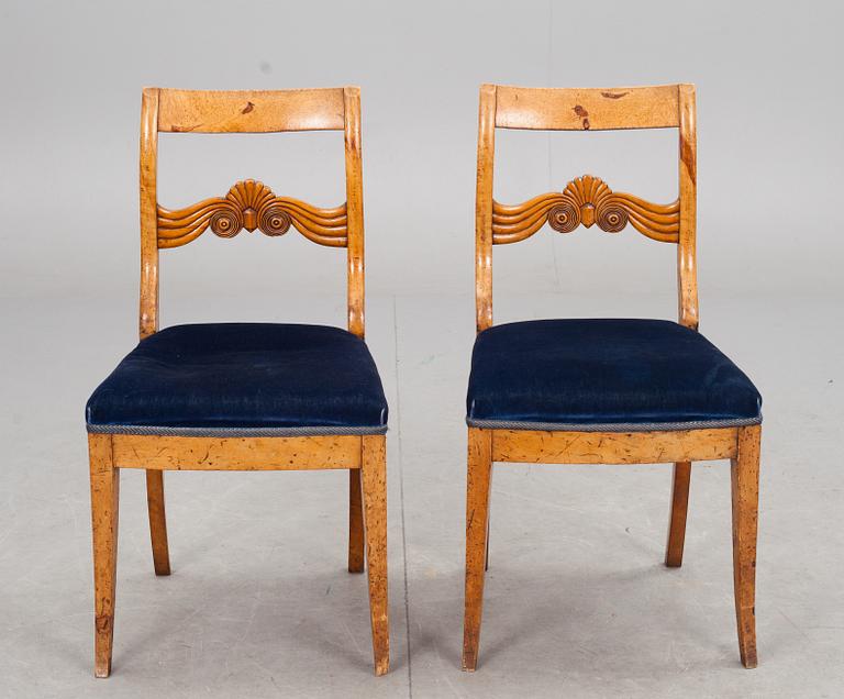 STOLAR, ett par. Karl Johan, 1800-talets första hälft.