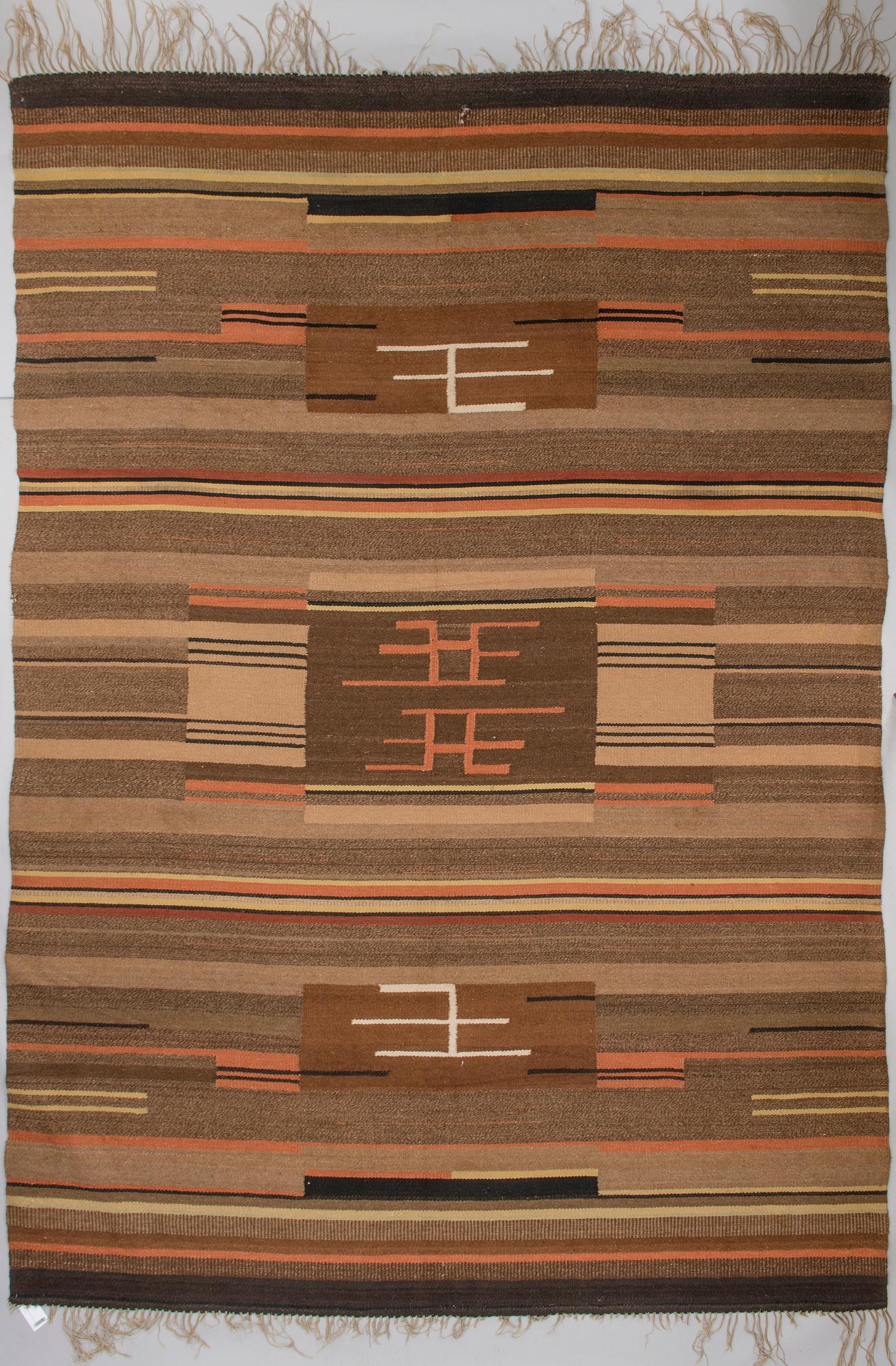 KARVALANKAMATTO, Suomi, 1930-luku. Noin 353x249 cm.