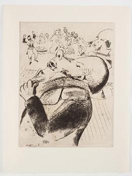 MARC CHAGALL, 71 st etsningar ur upplagan om 285 exemplar på Arches/MBM/J. Perrigot-papper, 1923-1948.
