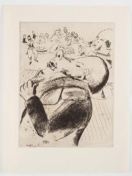 Marc Chagall, MARC CHAGALL, 71 etchings from the edition of 285 examples on Arches/MBM/J. Perrigot paper, 1923-1948.