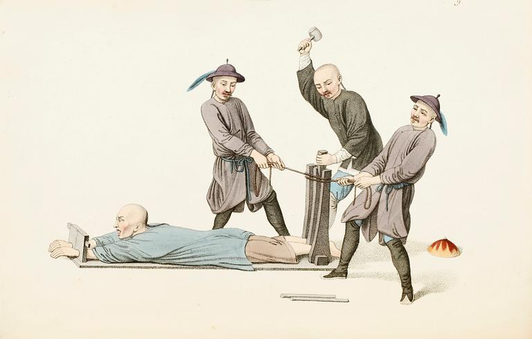 GEORGE HENRY MASON, The Punishments of China, London 1801.