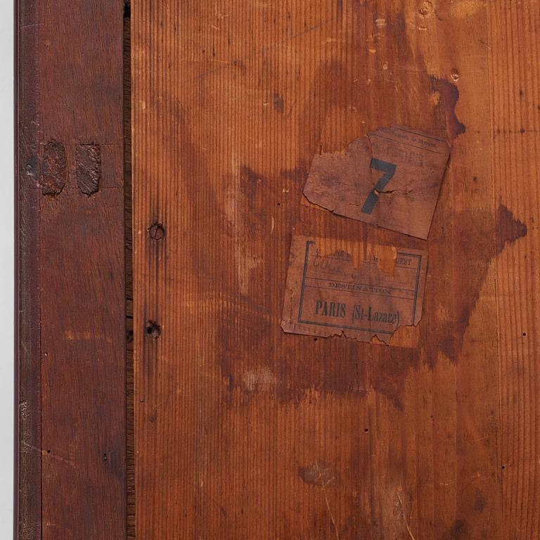 A Louis XVI gilt-bronze mounted mahogany cylinder desk by F. Schey, (master in Paris 1777).