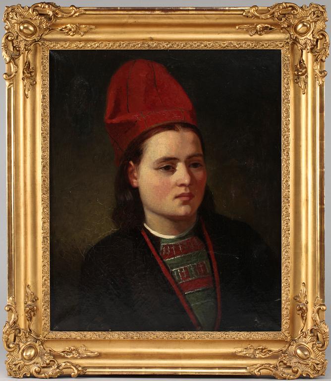 EMMA EKWALL, olja på duk, sign.