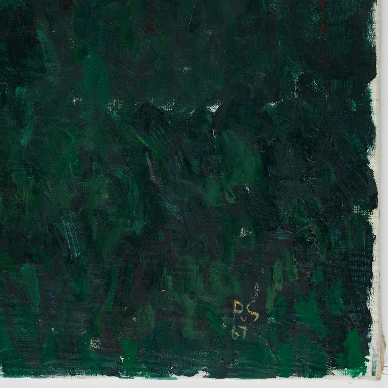 Philip von Schantz, oil on canvas, signed and dated 1967.
