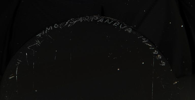 Timo Sarpaneva, A 'Claritas' glass sculpture, signed Timo Sarpaneva, 14/1989.