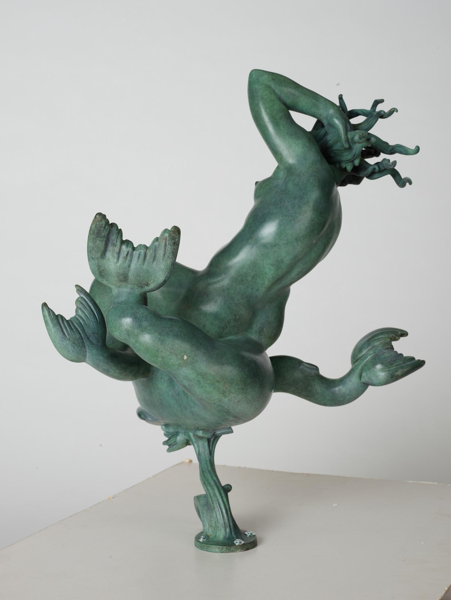 Carl Milles, Naiad and dolphin.