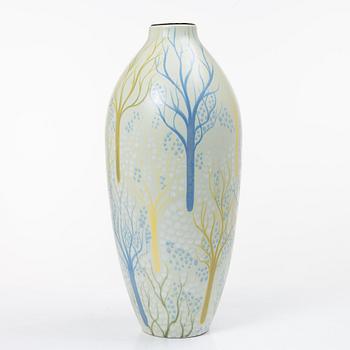 Maud Fredin-Fredholm, golvvas, "Vår", Bo fajans, 1946-1949.