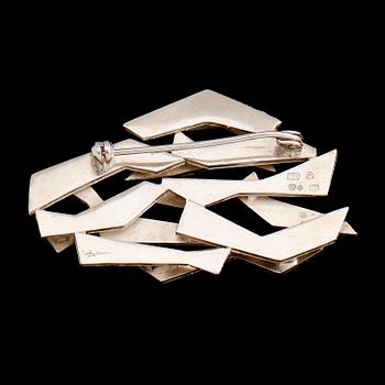 BROSCH, silver, Ray Urban, 1969. Vikt ca 15 gram.