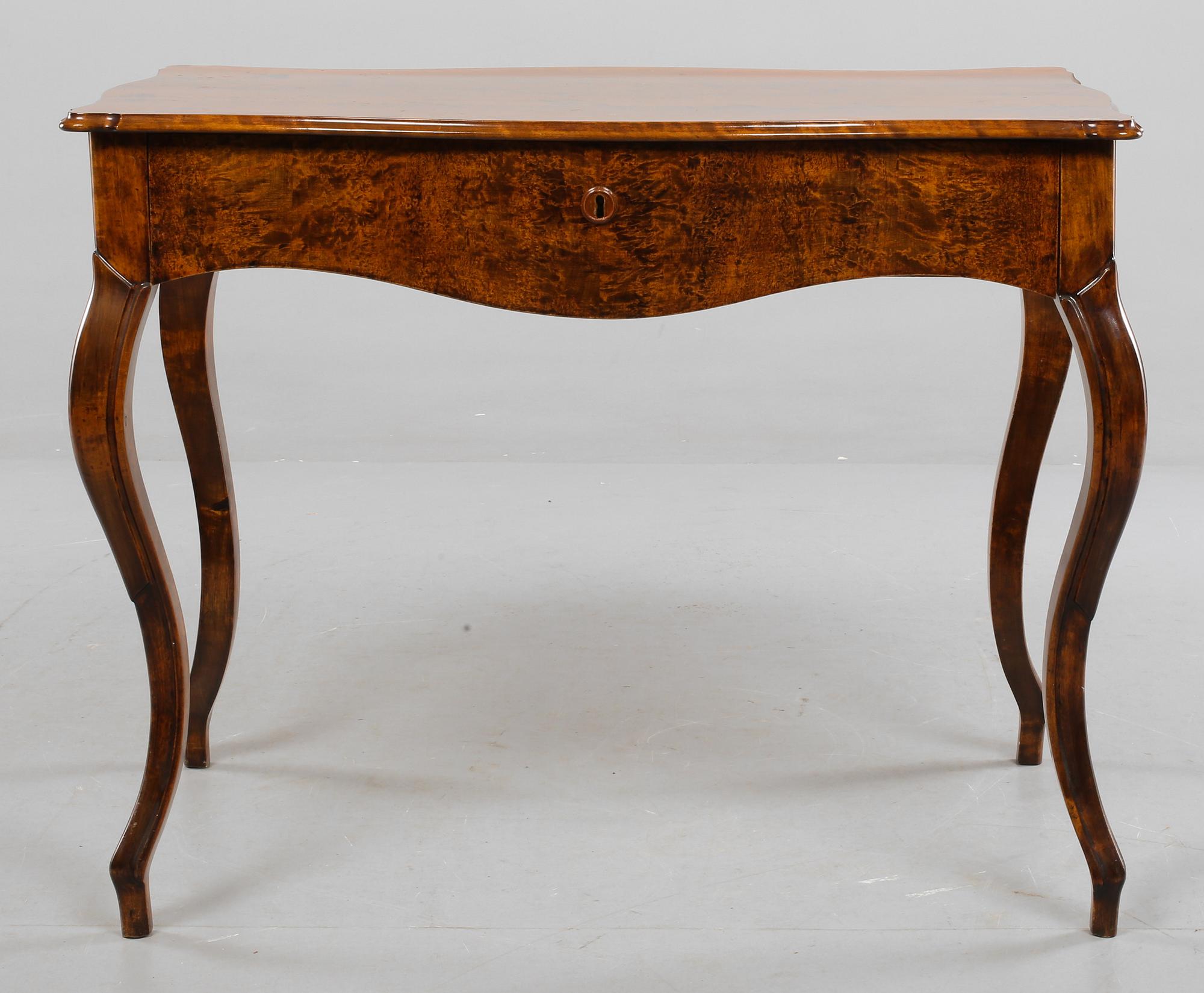 SKRIVBORD, nyrokoko, 1800-talets andra hälft.