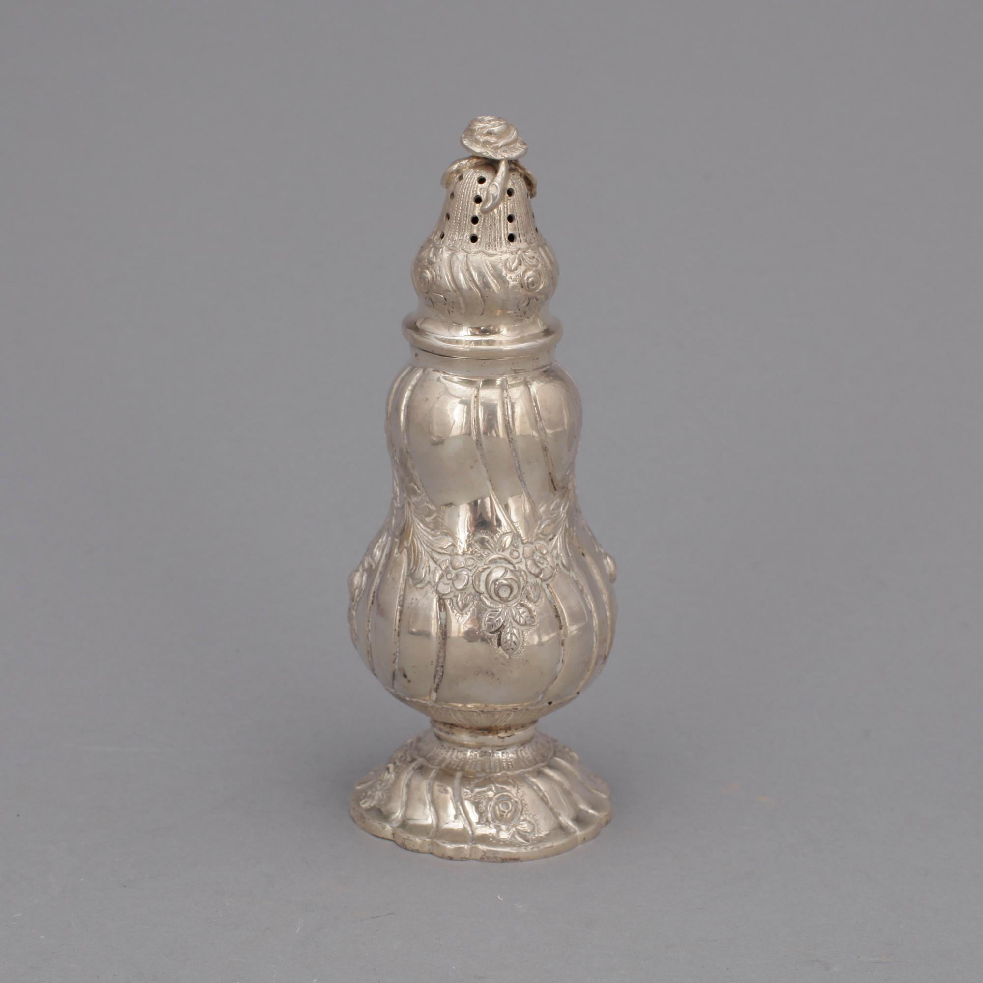 PARTI SILVER, 5 delar. Tot ca 220 g. Bl a Birmingham 1897.