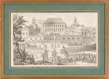 Engravings, 14, From "Suecia Antiqua", 18Th Century.