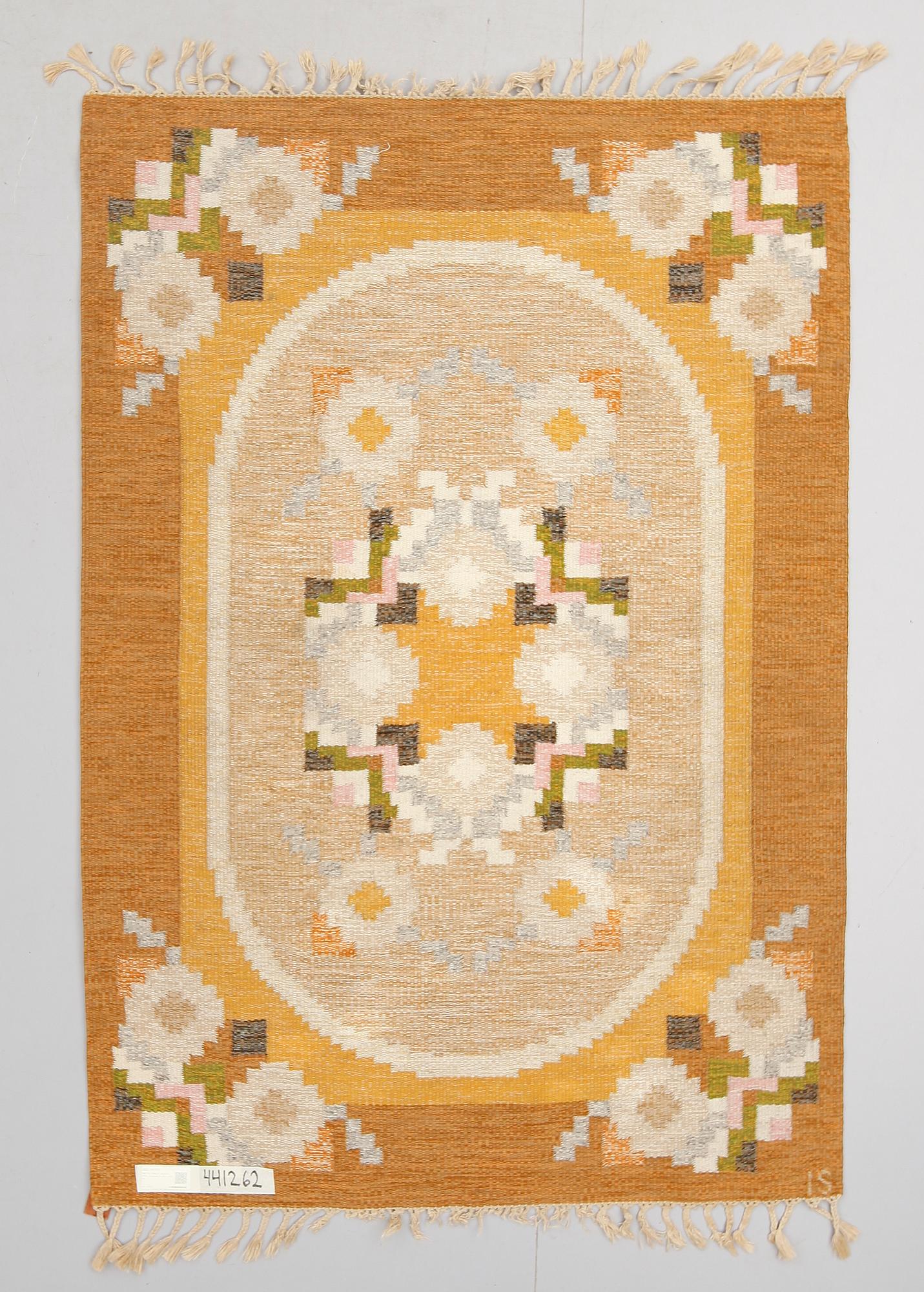 MATTA, rölakan, Ingegerd Silow, signerad IS. 140 x 202 cm.