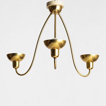 Josef Frank, Taklampa, modell G2557. Firma Svenskt Tenn.