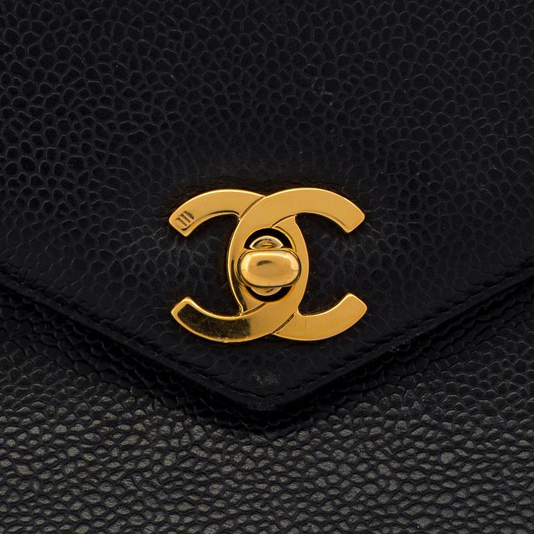 A Chanel handbag.