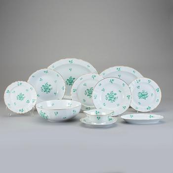 SERVIS, 47 delar, porslin, "Langeais", L Bernardaud & Co, Limoges, Frankrike.