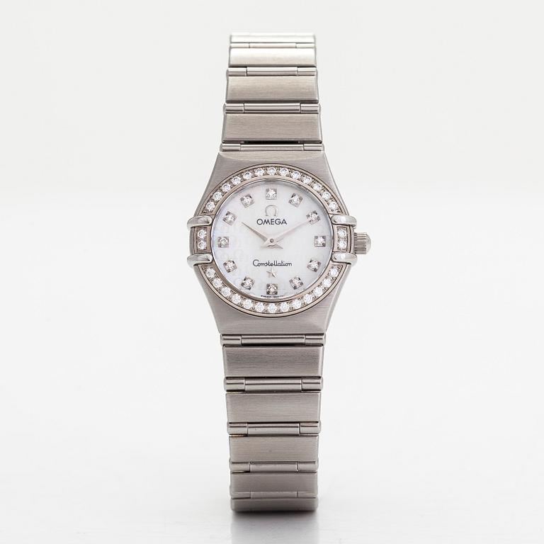 Omega, Constellation, rannekello, 22,5 mm.