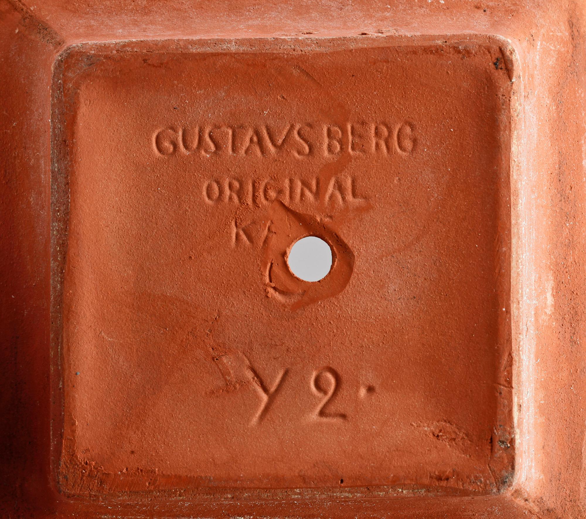 YTTERFODER MED FAT, 18 delar, "Planta", lergods, Wilhelm Kåge, Gustavsberg, 1950-tal.