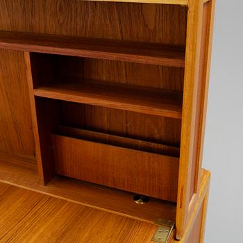 BOKHYLLOR, 2 st, teak, 1960-tal.