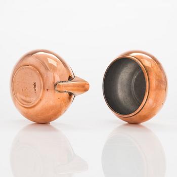 Maija Heikinheimo, a mid-20th-century 5-piece coffee set by Valaistustyö for Artek.