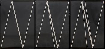 Eric Lennarth, serigraph triptyk one signed  verso.