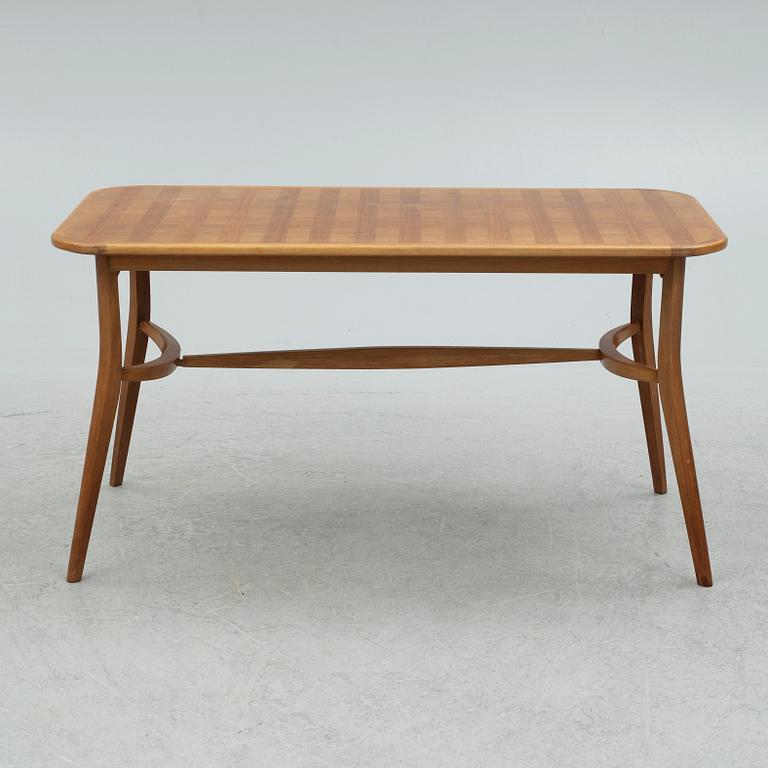 Carl Axel Acking, soffbord, snickare Bertil Andersson, 1955.