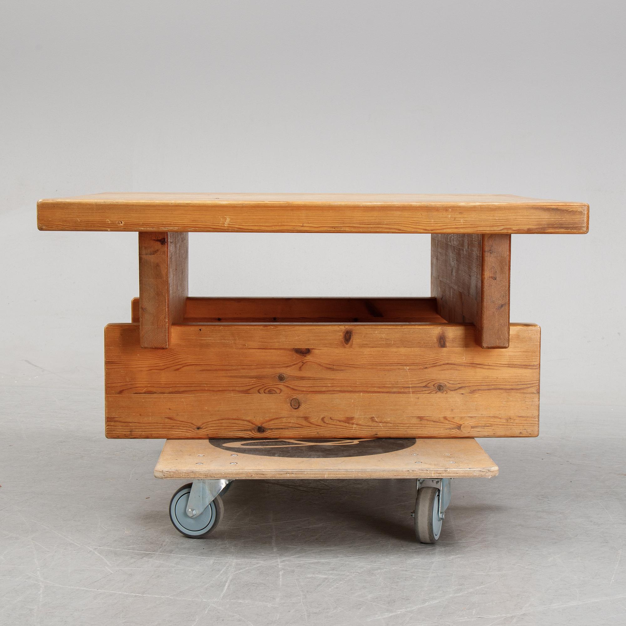 A pine coffee table from IKEA, 1970's.