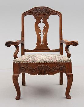 KARMSTOL, Norge, barock, 1700-tal.