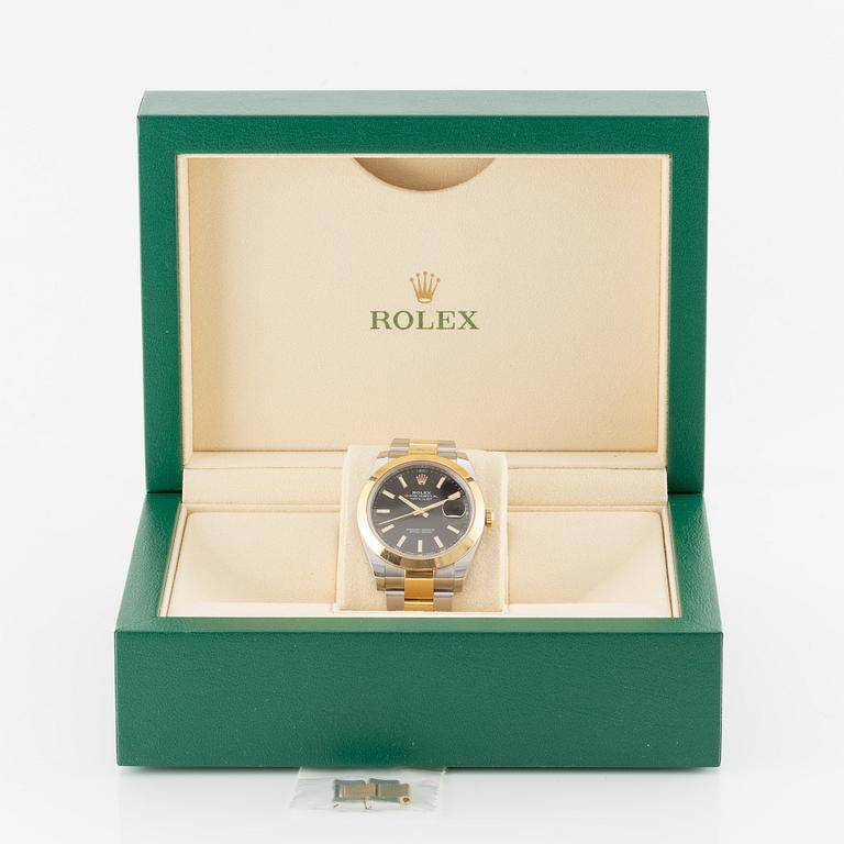 Rolex, Oyster Perpetual, Datejust 41, wristwatch, 41 mm.