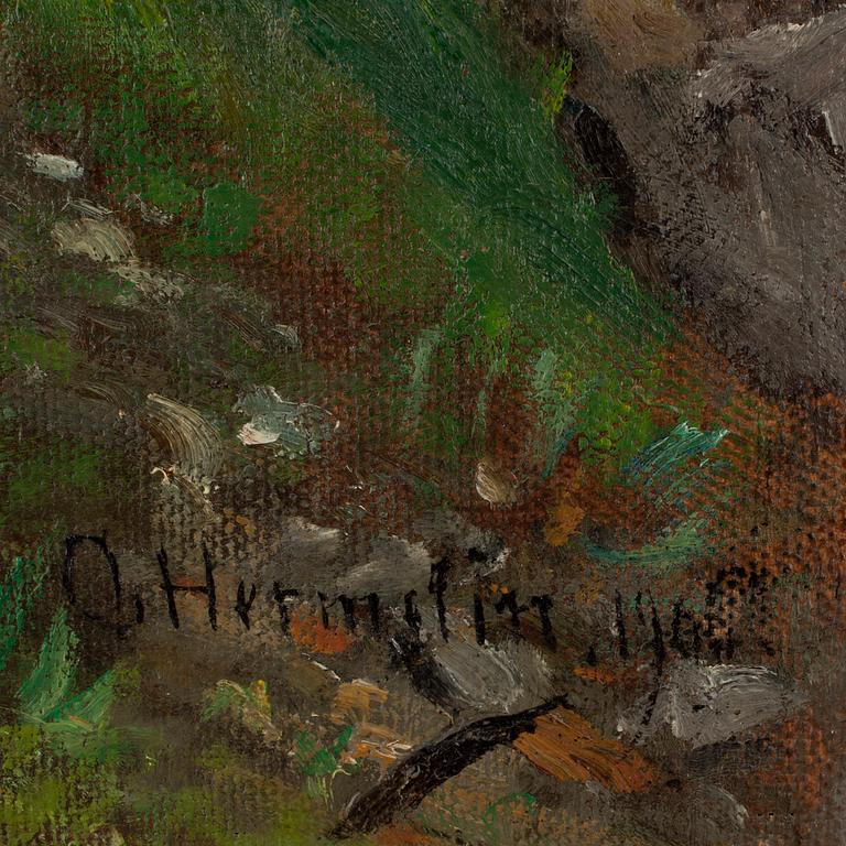 OLOF HERMELIN, olja på duk, sign o dat 1905.