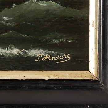 P Hundahl, Toppsegelskonaren "Cecile" af Aeresköping.