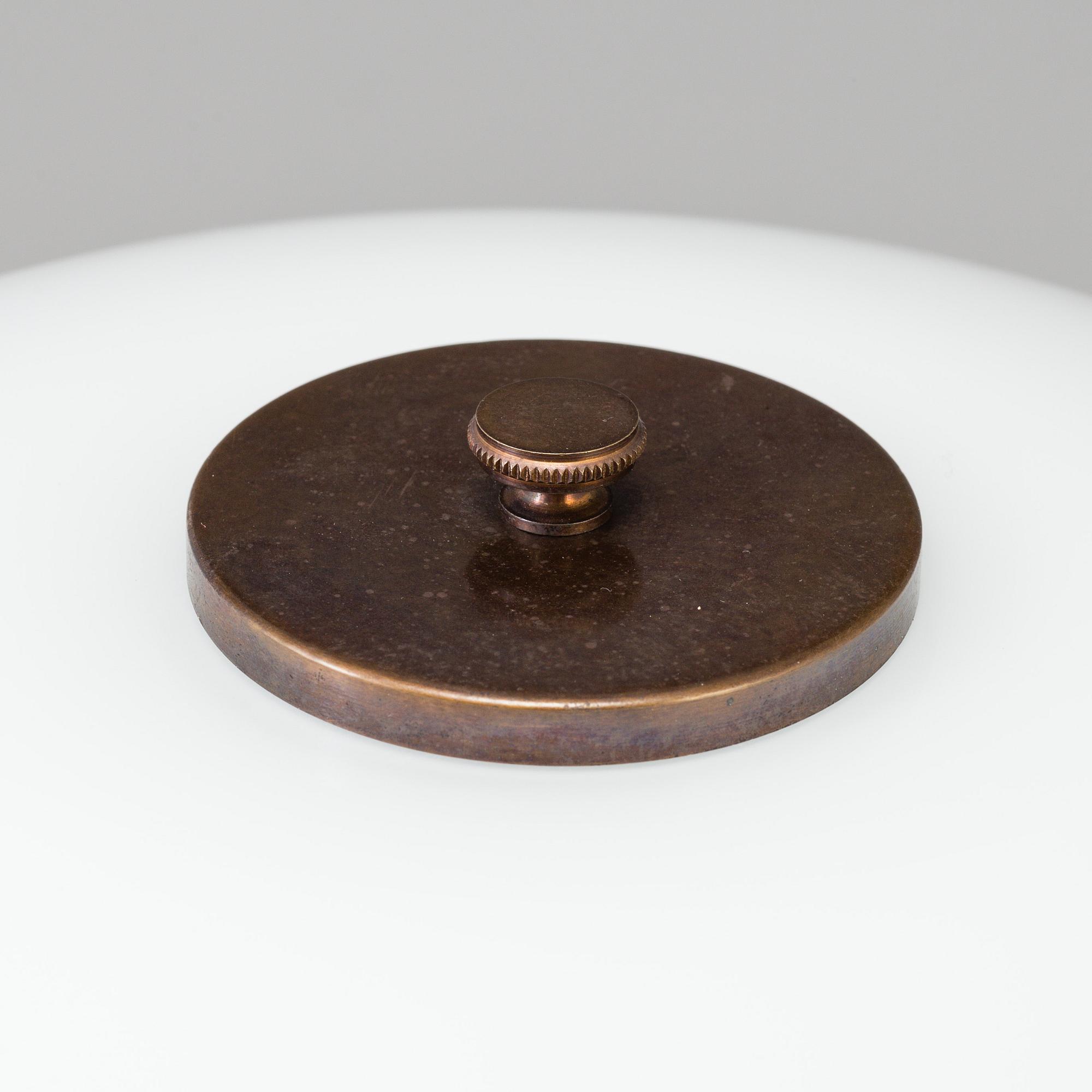 A Poul Henningsen 'PH 3/2' table lamp, Louis Poulsen, Denmark, probably 1994.